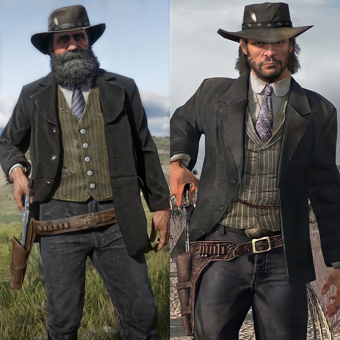 Rdr2 marston redemption cowboy rdr arthur