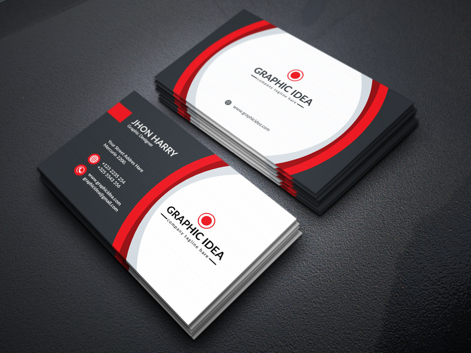 Best Resolution Premium Vector Business Card