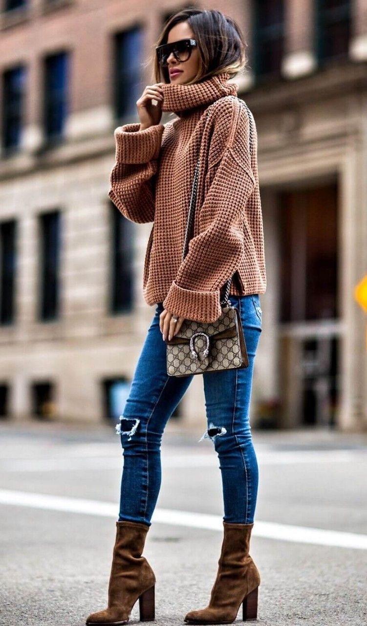 26+ Best Winter Casual Outfits for Women | Fall fashion sweaters