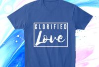 Spiritual women's clothing glorified love gorgeous and simple design