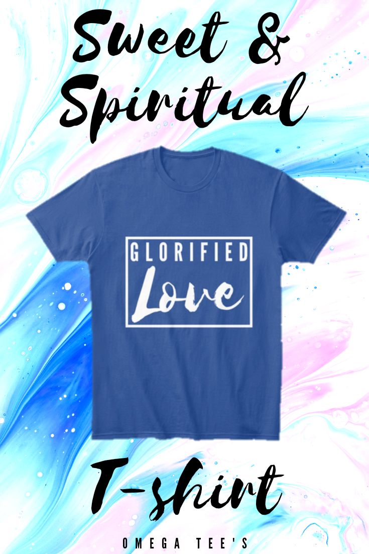 Spiritual women's clothing glorified love gorgeous and simple design