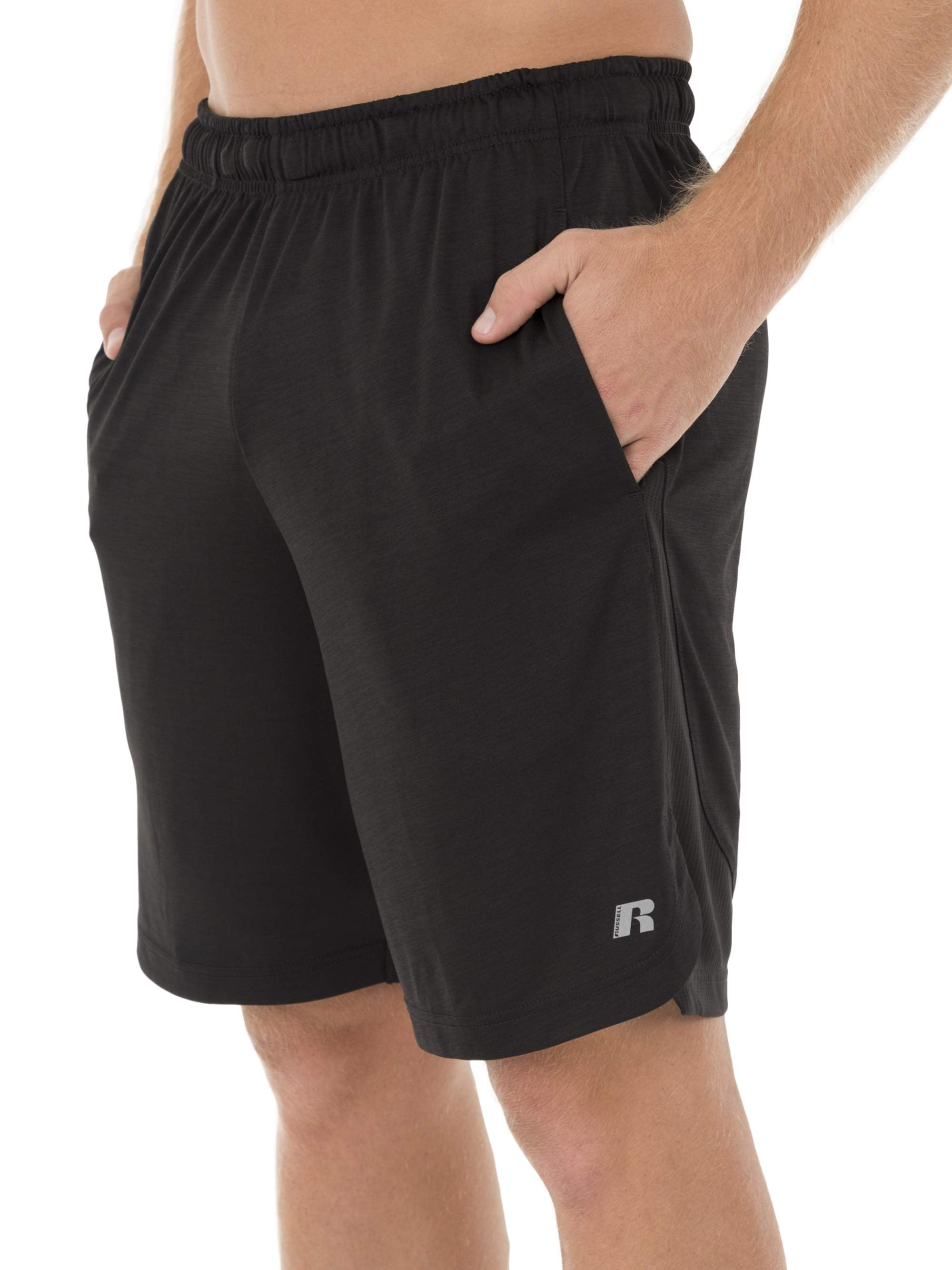 Big Men's Performance Active Shorts - Walmart.com