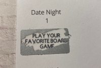 Date Night Ideas Scratch Off