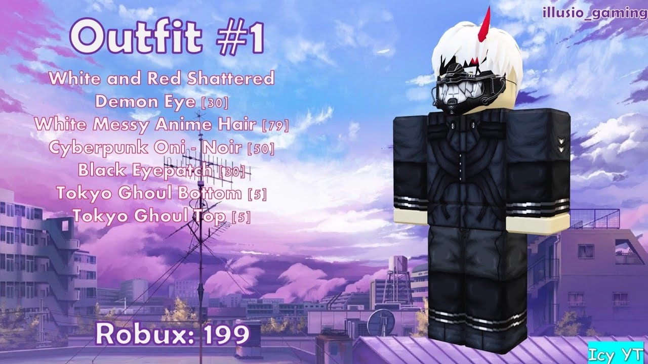 Roblox outfit ideas anime