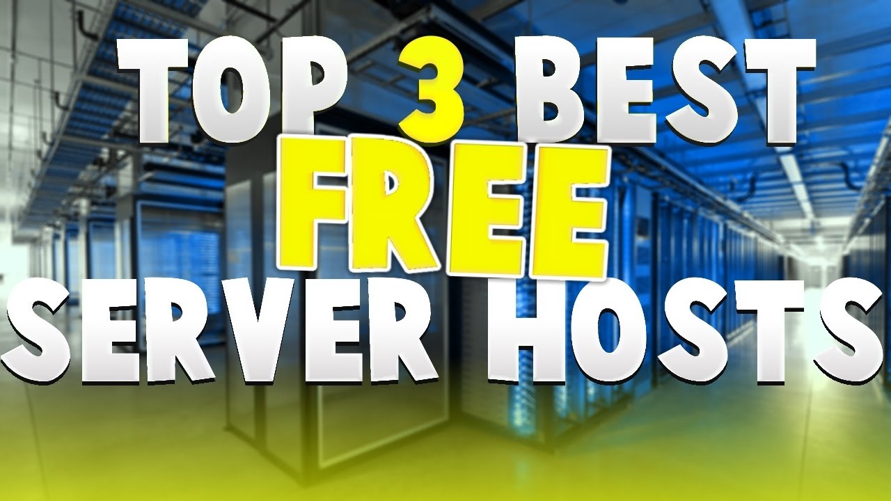 MINECRAFT: TOP 3 FREE Server Hosting Sites - YouTube