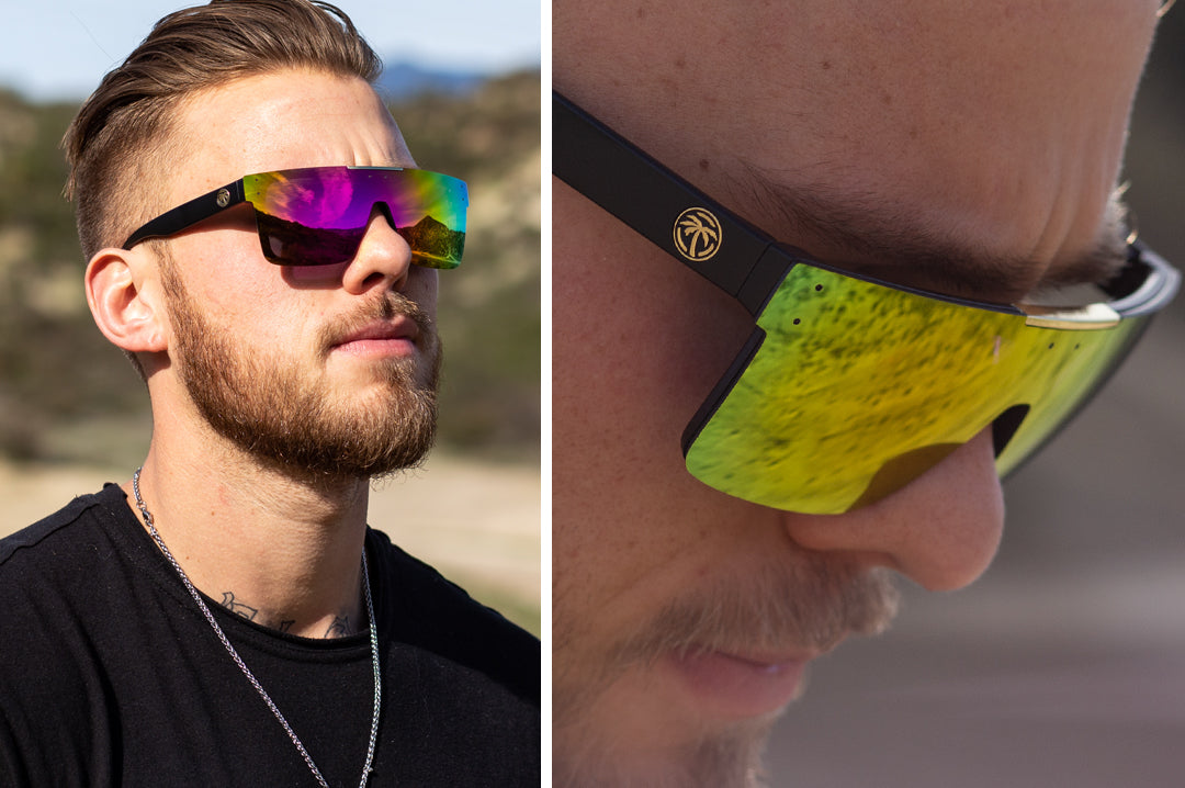 Quatro Sunglasses: SPECTRUM | Heat Wave Visual