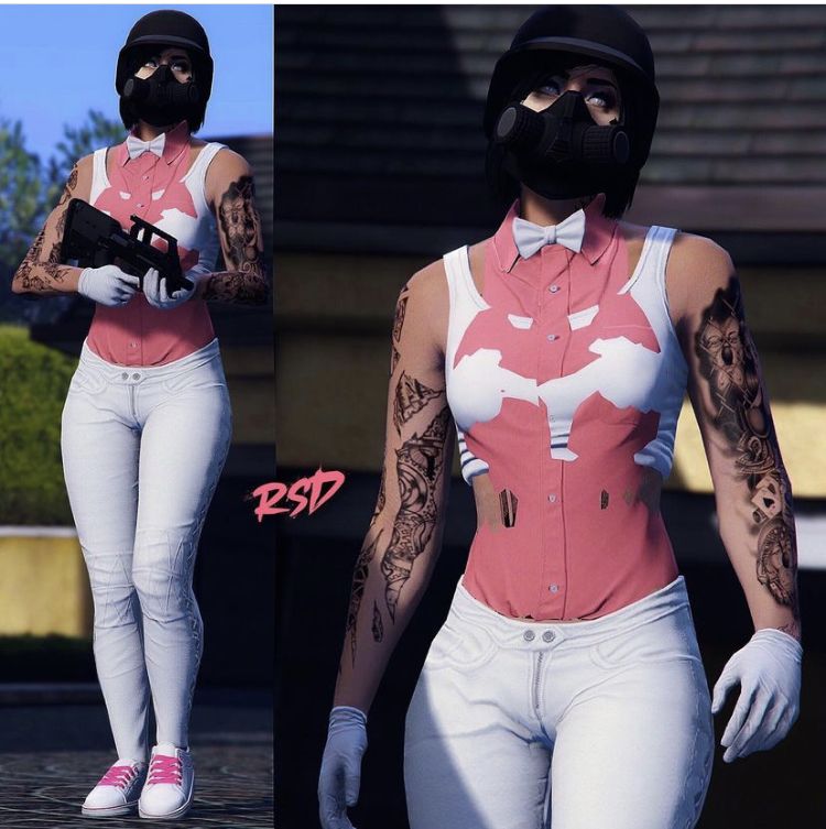 Pin by AmpleGolem581 on GTA Online Female Outfits | Clothes for women