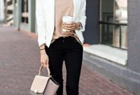 Outfit work fall casual women outfits office pants brown style business fashion day trending spring chic winter looks tips burgundy