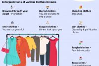 Dreams about clothes : you care a lot about what people think of you