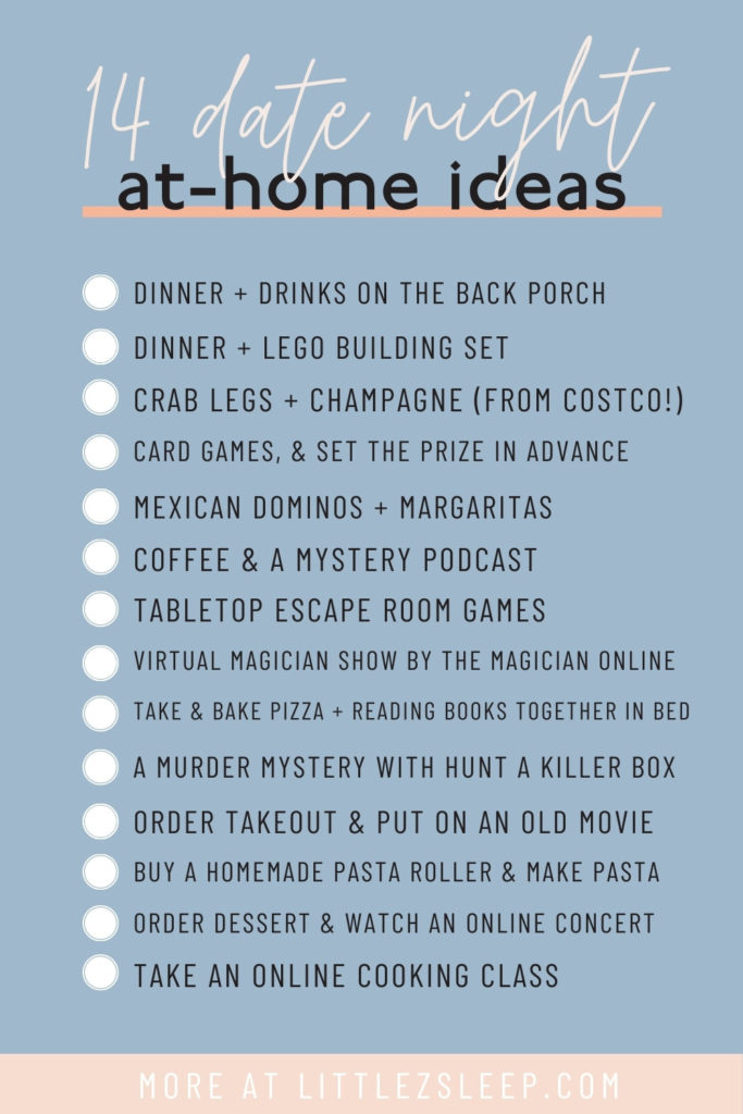 14 At-Home Date Night Ideas