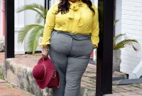 Plus size trends for ladies #plussizefashionforwork