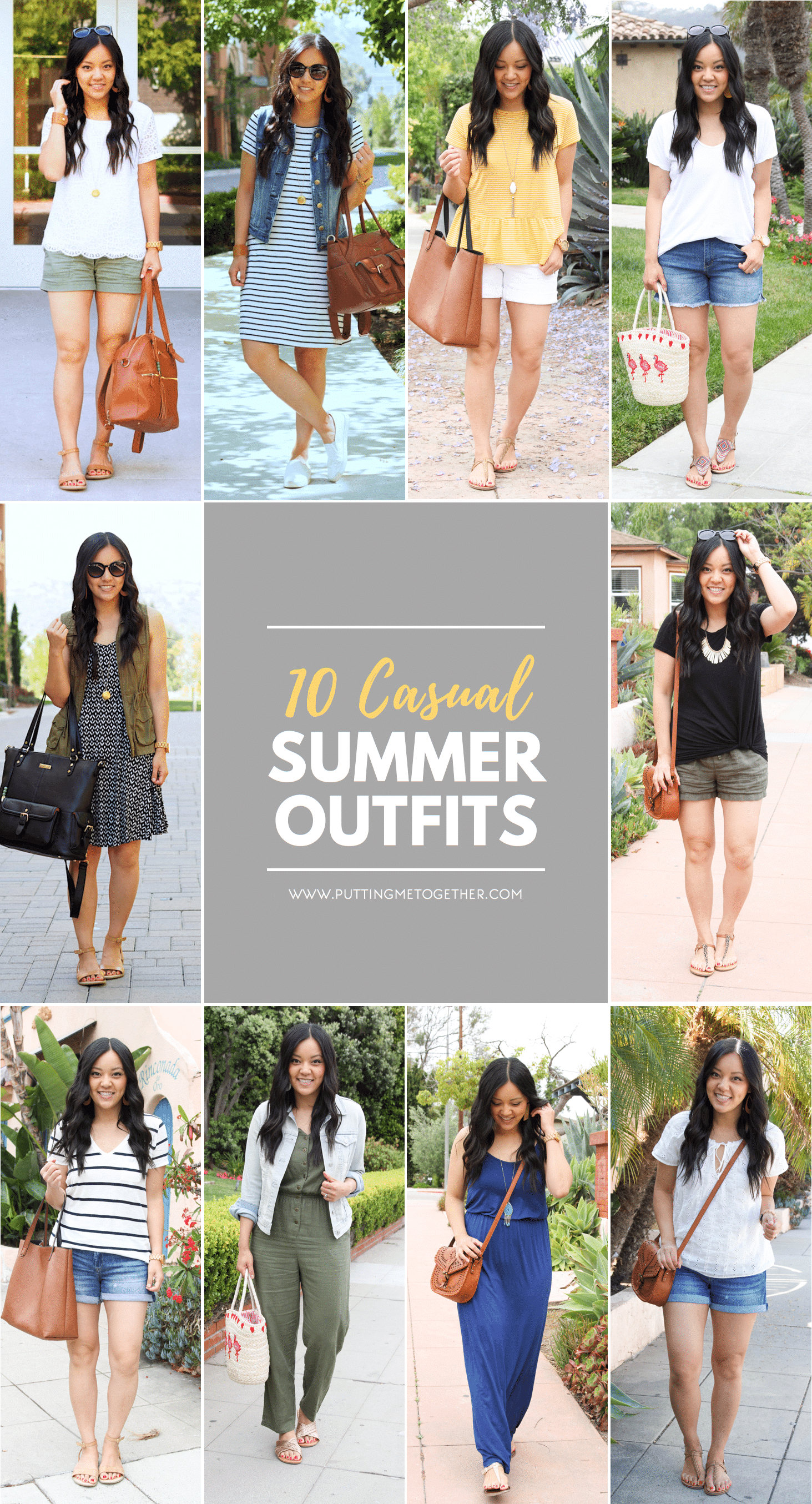 10 Casual Summer Outfits You Can Copy and Wear!