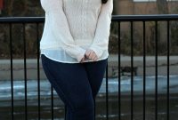 Plus size business casual capsule wardrobe for winter