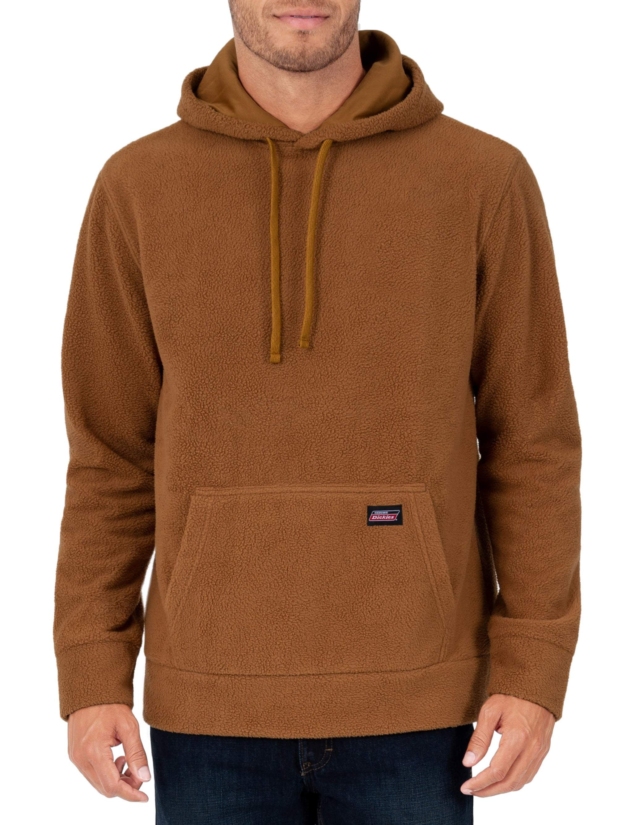 Genuine Dickies Men's Sherpa Pullover Hoodie with Jersey Lined Hood