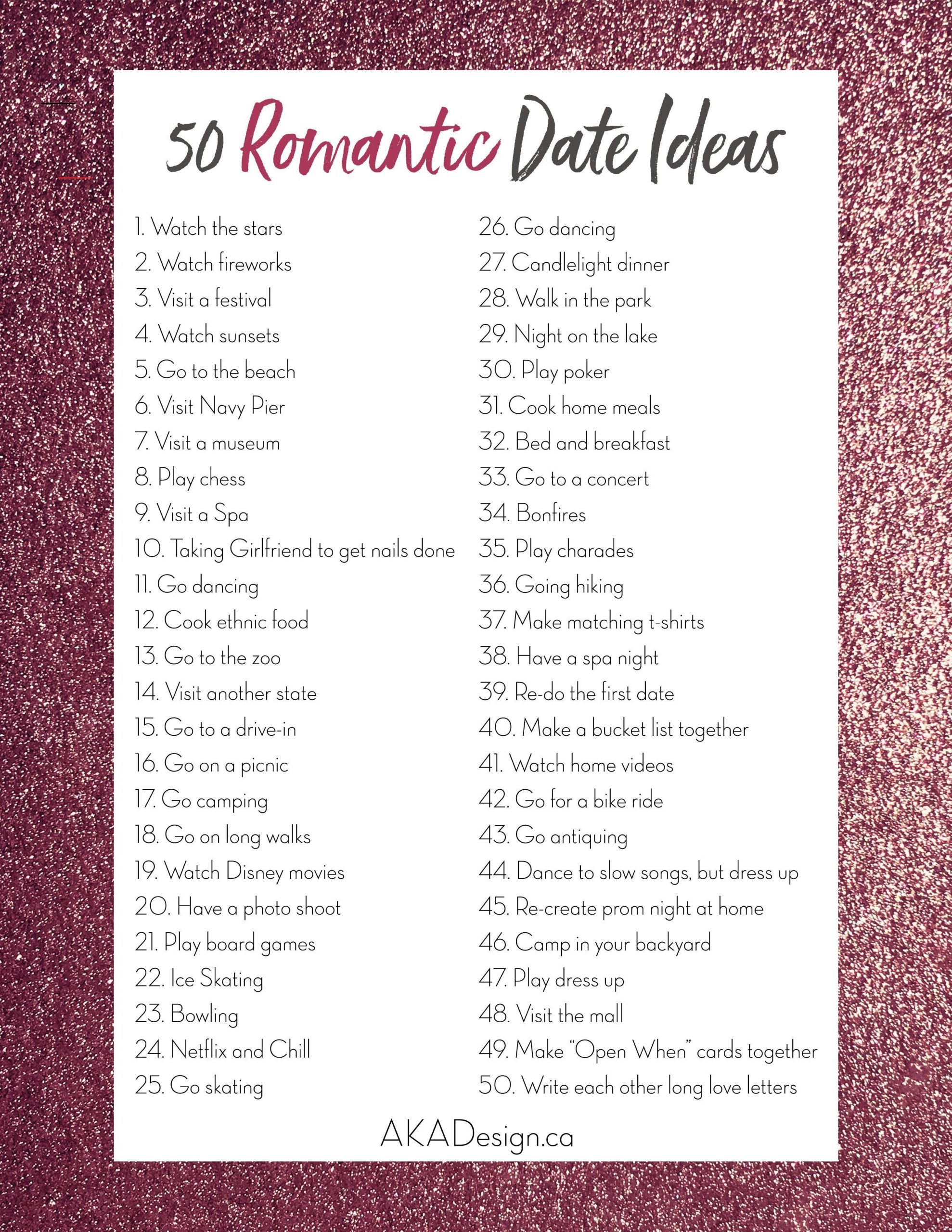 First Date Night Ideas Near Me