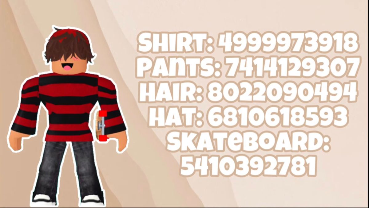 Bloxburg Outfit Code