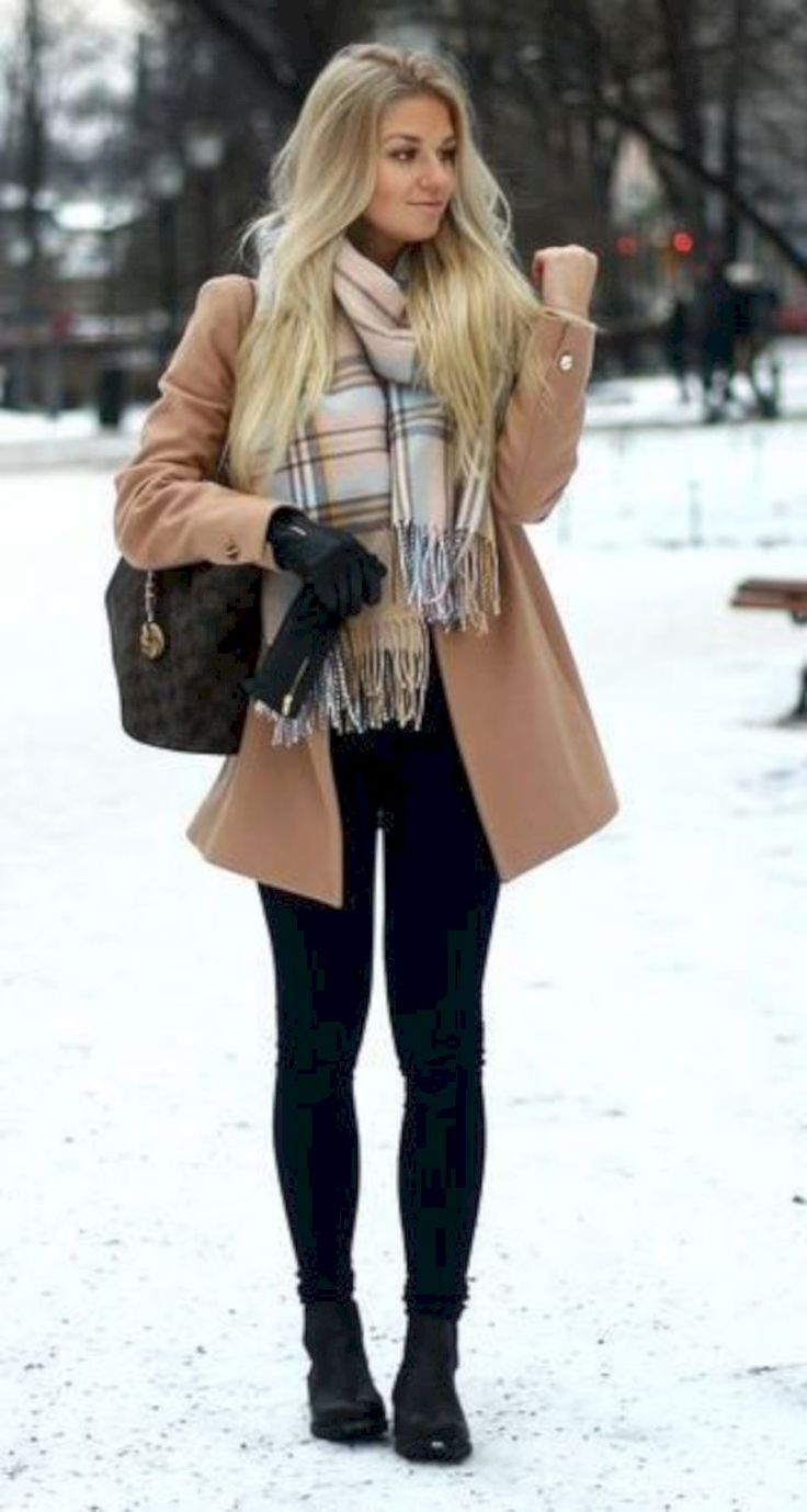 53 Stylish Winter Outfit Ideas With Blazer (With images) | Winter