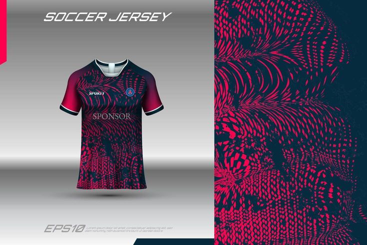 Best Resolution Premium Vector Jersey Design