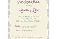 Date Night Invitation Example