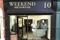 Shop interior clothing men