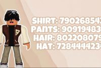 Robloxian high school boy outfit codes