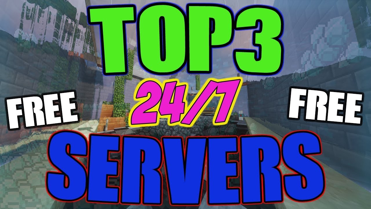 HOW TO GET A FREE 24/7 MINECRAFT SERVER TOP 3 FREE HOSTING SERVER - YouTube