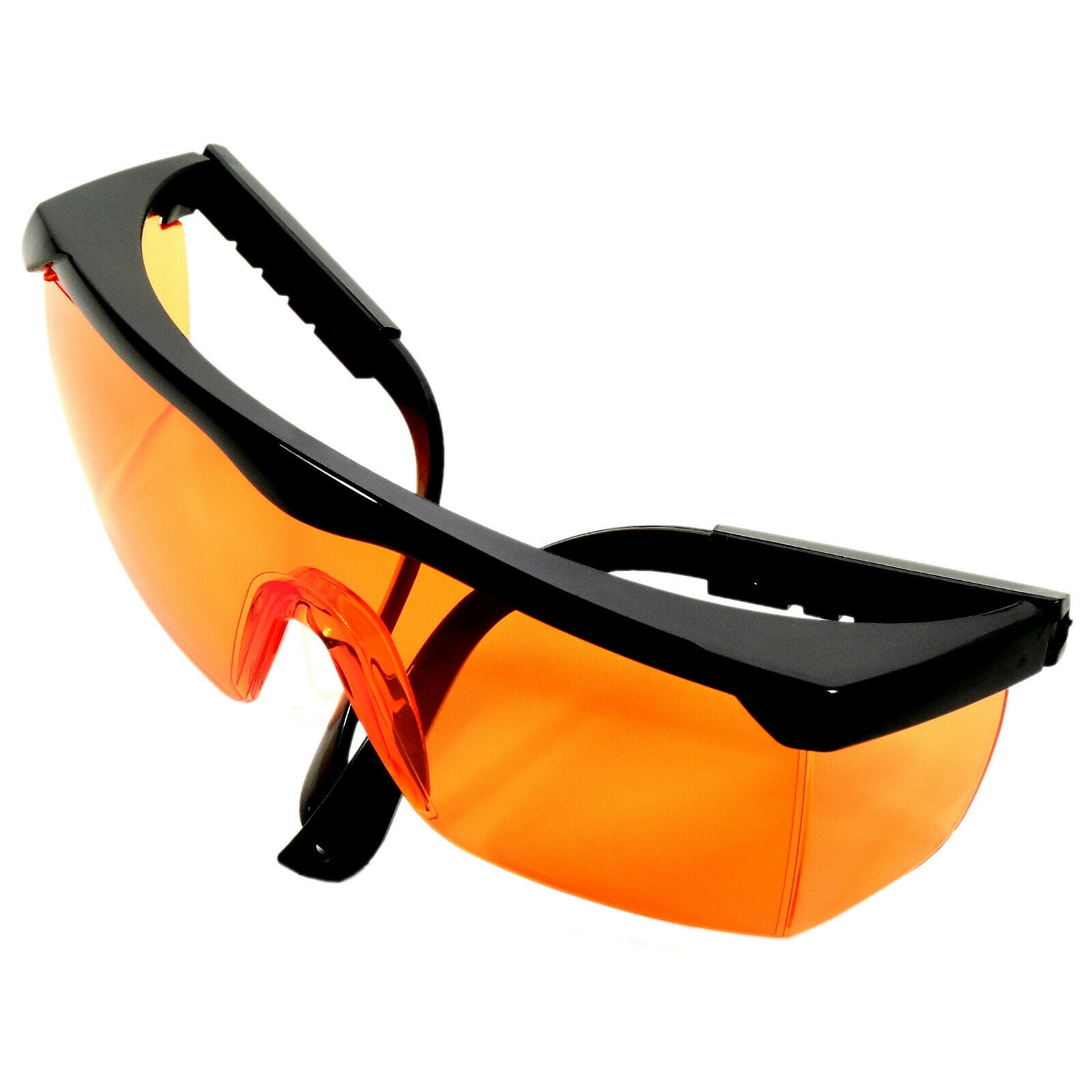 HQRP Lightweight Orange Tint UV Protective Eyewear Safety Glasses for