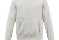 Matchesfashion tien les sweatshirt brushed hooded jersey cotton back