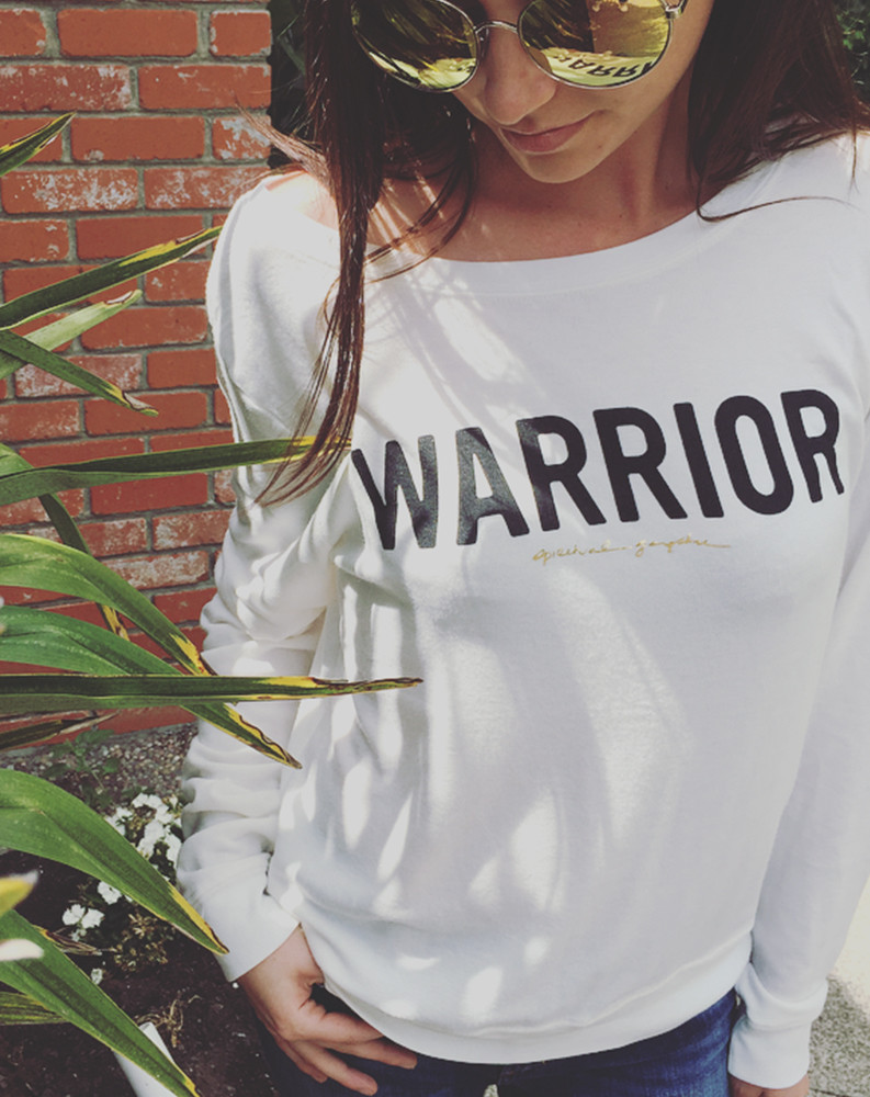 "spiritual warrior" original unisex hoodie