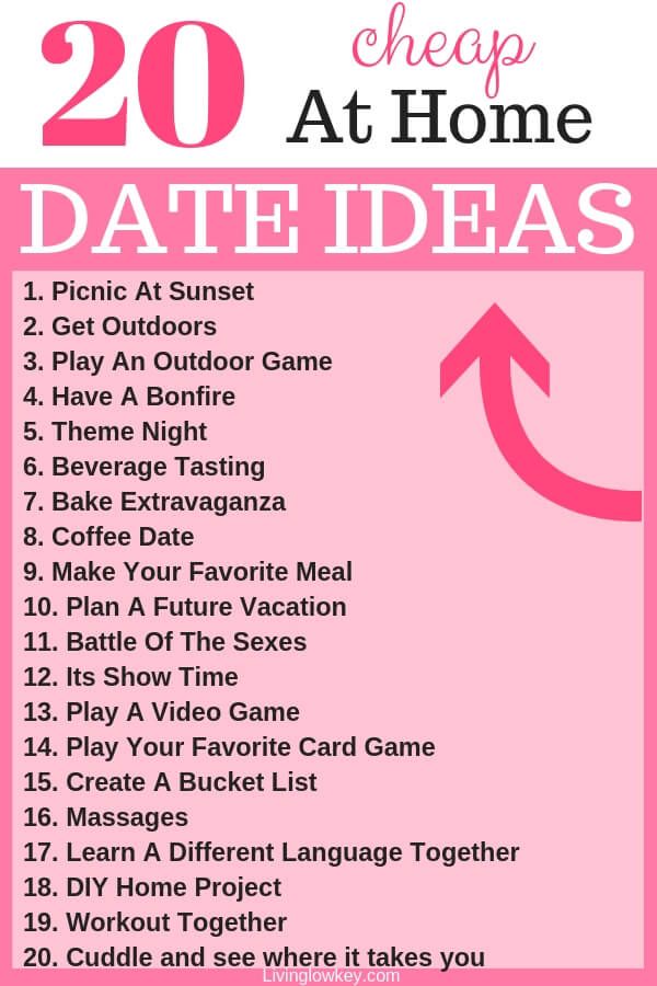 At Home Date Night Ideas For The Cheap And Frugal | Cheap date ideas