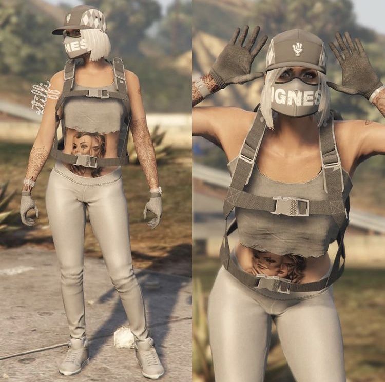 Outfits gta online outfit grand theft auto saved amzn female ps4