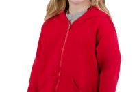 Sweatshirt kids zip hooded full style