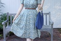 Genuine vintage 1950s cotton dress