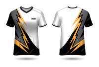 Sports jersey and t-shirt template