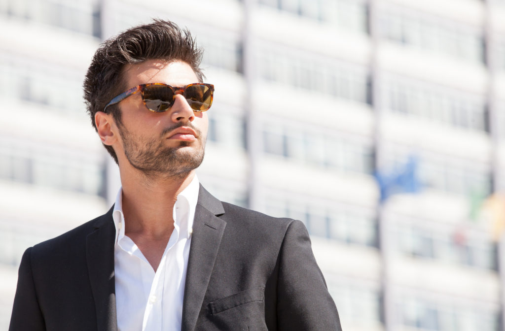 Where To Put Sunglasses When Wearing A Suit