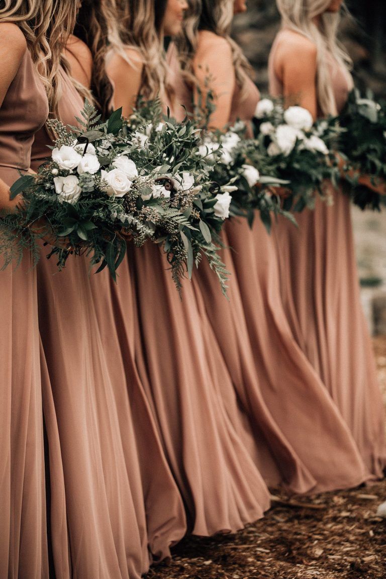 Autumn Color Wedding Dresses