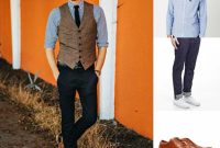 Casual wedding guest attire for men