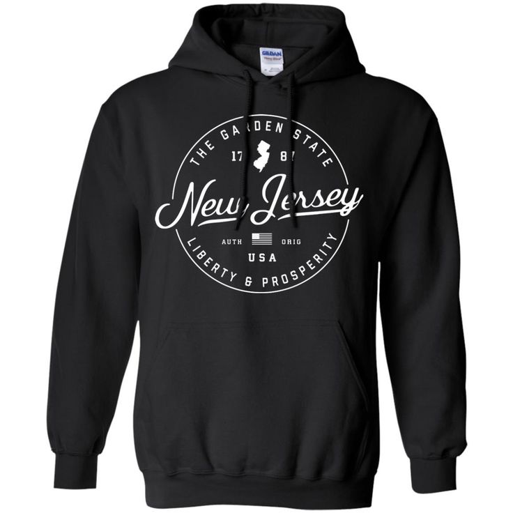 New Jersey Sweatshirt (Hoodie) - NJ Hooded Sweatshirts for Vacations