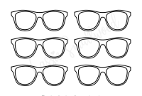 Cool Sunglasses Printable