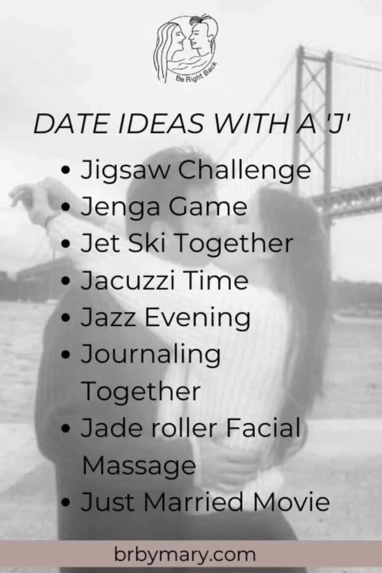 116 original Date Ideas That Start With J (Alphabet Dating Challenge)