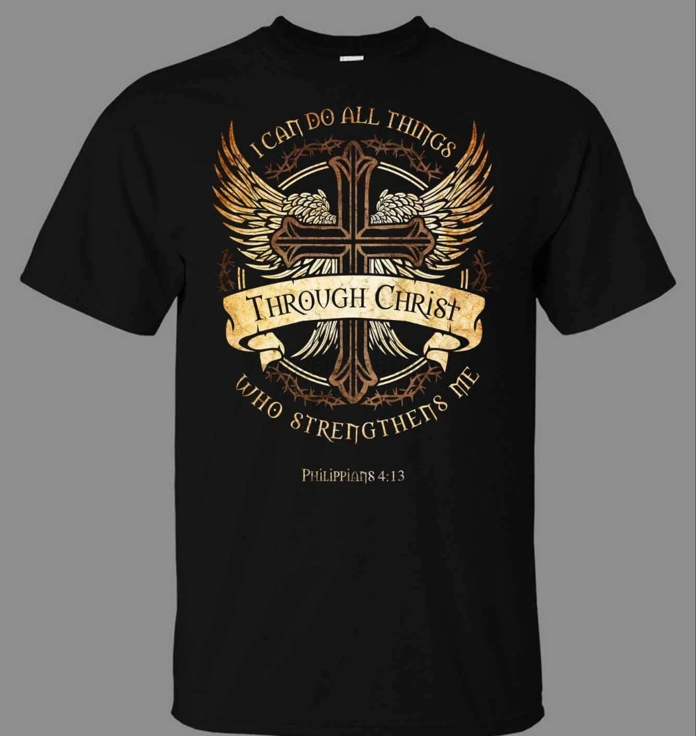 Shirt god full christian men religious gospel ephesians mens evangelism armour fashion shirts clothing shipping