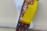 Yellow leopard ibhayi. idlozi fabric. african spirituality