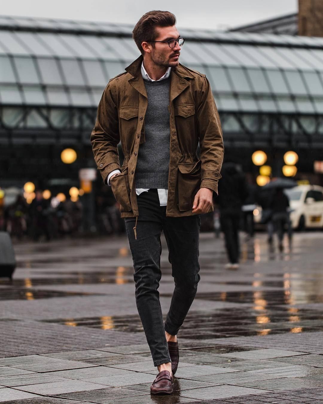 45 cozy men outfit to work in fall