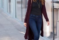 26 best casual work outfits with jeans for women to wear