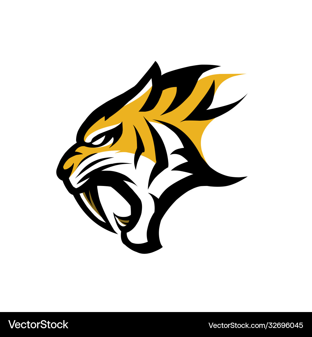 Best Resolution Premium Vector Tiger Logo