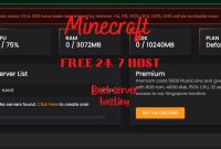 Free Minecraft Server Hosting 24/7 Bedrock And Java